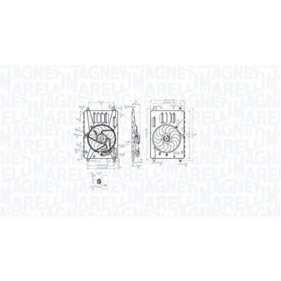 Imagen de MAGNETI MARELLI 069422857010 Ventilador de Radiador 385 12 372 FORD: S Max Mk1, MONDEO 4 Stufenheck, 4, VOLVO: S80 II, XC70 II Familiar