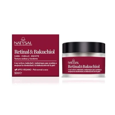 Imagen de Natysal RETINAL &amp; BAKUCHIOL CREMA 50 ML Hidratación Intensa y Rejuvenecimiento Facial