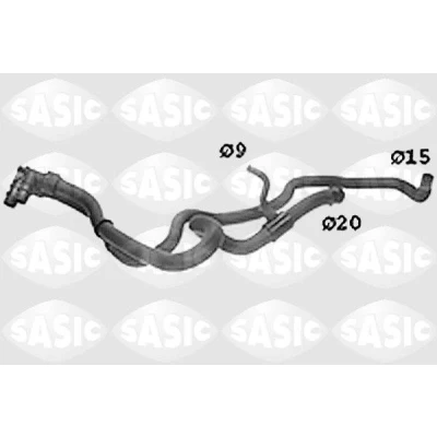 Imagen de SASIC SWH0513 Manguitos de Radiador PEUGEOT: 306 Hatchback, Berlina