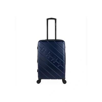Imagen de DKNY Maleta Mediana con 4 Ruedas Giratorias para Viajes Largos Tipo Trolley Ideal como Maletas de Viaje Grandes 23 Kilos y Resistentes, Marino