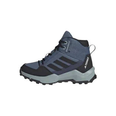Imagen de adidas Terrex AX4R Mid Rain.RDY Hiking Shoes, Zapatos de Senderismo, Wonder Steel/Core Black/Magic Grey, 29 EU