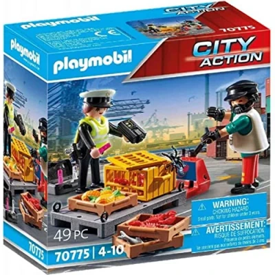 Imagen de PLAYMOBIL City Action, Control Aduanero 70775, a Partir de 4 años