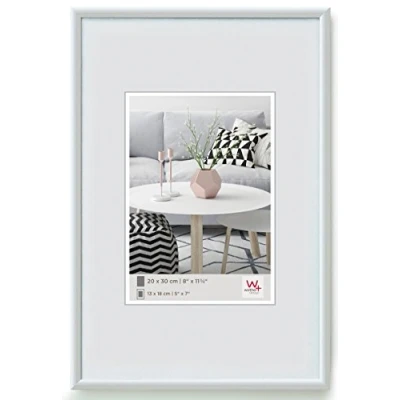 Imagen de marco de fotos walther design blanco 30 x cm plástico Galeria KW330H