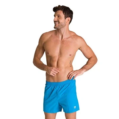Imagen de Arena Shorts De Playa Hombre Bywayx, Turquoise White, S