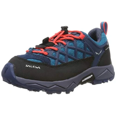 Imagen de SALEWA Jr Wildfire Waterproof, Zapatillas de Deporte Unisex niños, Caneel Bay Fluo Coral, 33 EU