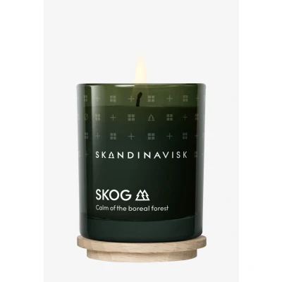 Imagen de Skandinavisk SKOG &#039;Forest&#039; Vela perfumada, edición especial, notas aromáticas: agujas de pino y conos abeto, savia abedul lirio los valles, fórmula vegana, 200 g