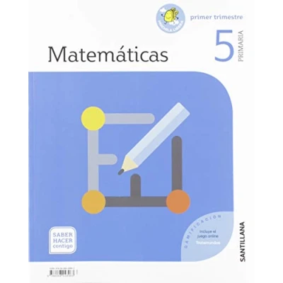 Imagen de MATEMATICAS 5 PRIMARIA SABER HACER CONTIGO 9788468048963 (EDUCACION SECUNDARIA)