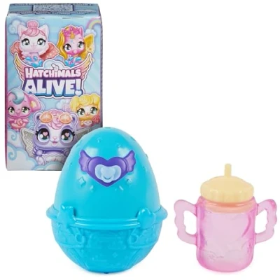 Imagen de HATCHIMALS Alive, Paquete Sorpresa de 1 minifigura en un Huevo Que se rompe Solo (el Estilo Puede Variar), Juguetes para niños y niñas a Partir 3 años
