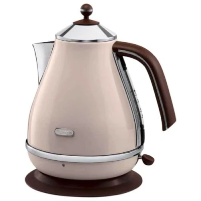 Imagen de De&#039;Longhi KBOV 2001.BG Tetera eléctrica, 2000 W, Acero Inoxidable, Beige