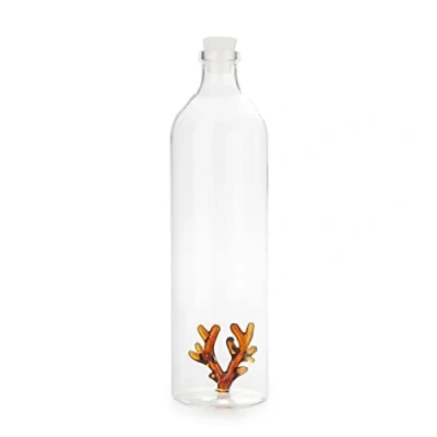 Imagen de Balvi Botella Coral Color ámbar con Figura en Forma de Borosilicato
