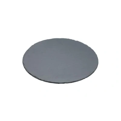 Imagen de Artesà Lazy Susan Plato Giratorio de Pizarra 35 cm, Ideal para Servir Quesos, Aperitivos y Tapas, Natural Color Negro