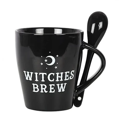 Imagen de Something Different Conjunto de taza y cuchara Witches Brew