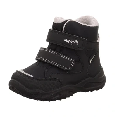 Imagen de Superfit Glacier Unisex Botas para la nieve niños, Talla: 21, Schwarz/hellgrau Zapatos