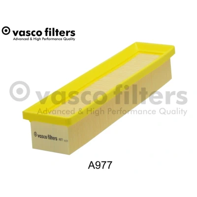 Imagen de DAVID VASCO A977 Filtro de aire 59 81 356 rectangular Cartucho filtrante RENAULT: CLIO 2, Kangoo I, 3, DACIA: Sandero LOGAN I