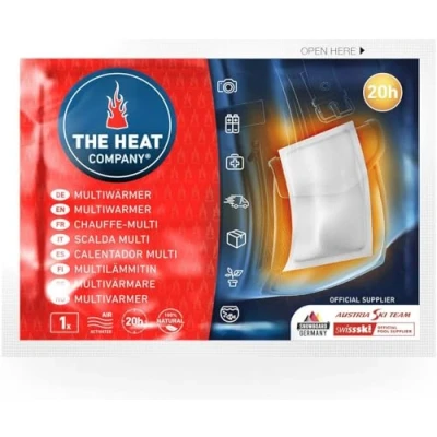 Imagen de The Heat Company Calentador Multi 10 Piezas Extra CÁLIDO de Transporte sin Superficie Adhesiva Cuerpo 20 Horas Calor confiable Activado por Aire Puro Natural