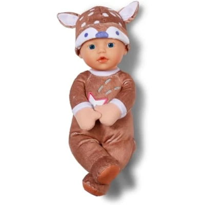 Imagen de BABY born Sleepy Deer Muñeca de Tela, 30cm, diseño Ciervo con sonajero Integrado, para recién Nacidos, 836552 Zapf Creation