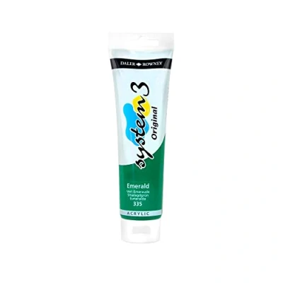 Imagen de Daler Rowney System 3 Acrylic 150ml Emerald (335)