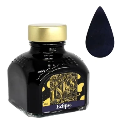 Imagen de Diamine Frasco de tinta pluma estilográfica 80 ml turquesa, color Eclipsar