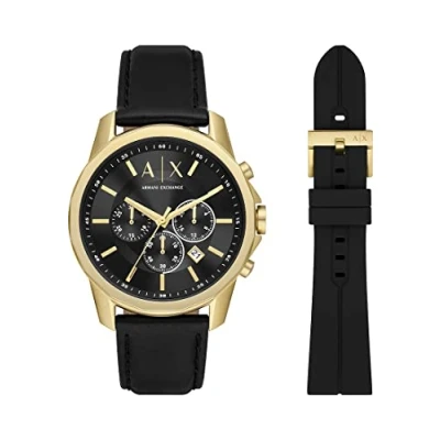 Imagen de Armani Exchange Giftsets Cronógrafo goldcoloured/black, Hombre, Talla: One Size, Gold coloured/black