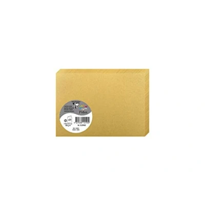 Imagen de Clairefontaine 2321 C Pack de 20 sobres 11 x 15,50 0,10 cm, color dorado 15.50 0.10