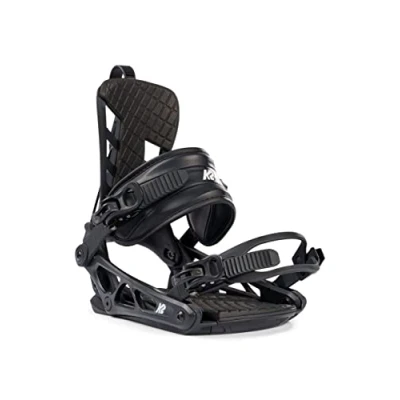 Imagen de K2 Cinch TC Fijaciones para Snowboard, Mujer, Negro, XL (EU: 44.5 50 / UK: 10 14 Mondo: 29 33)