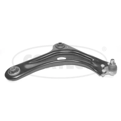 Imagen de CORTECO 49400224 Barra oscilante, suspensión de ruedas Eje delantero, derecha, debajo Brazo oscilante transversal PEUGEOT: 208 I Hatchback