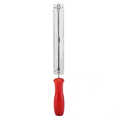 Imagen de Afilador de sierra cadena Afilado motosierra Sujeción la lima Kit con mango madera dura 4 / 4.8 5.5mm Herramienta medición profundidad cadena(4.8MM)