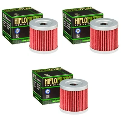 Imagen de 3x Filtro de aceite Suzuki LT Z 400 Quadsport 03 15 Hiflo HF139