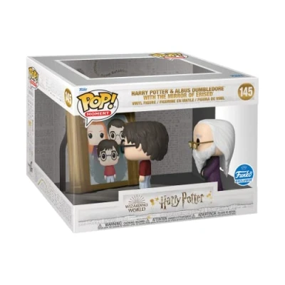 Imagen de Funko Harry Potter y Albus Dumbledore con el Espejo de Erised Figura acción, Multicolor (63144)