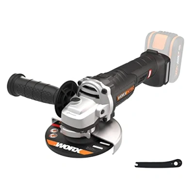 Imagen de Amoladora Brushless a batería 125mm 20V Máx. WORX PowerShare WX812.9 No incluye ni cargador Motor sin escobillas Cuerpo delgado para un mejor agarre