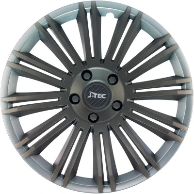 Imagen de J TEC Discovery J13544 Tapacubos 13in gris/plata