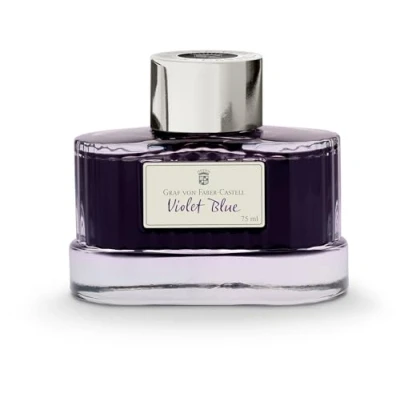Imagen de Frasco de tinta Graf von Faber Castell Violet Blue 75 ML