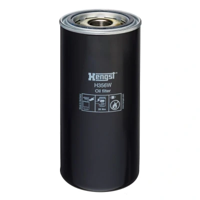 Imagen de HENGST FILTER H356W Filtro de aceite 1 1/2 16 U enroscable