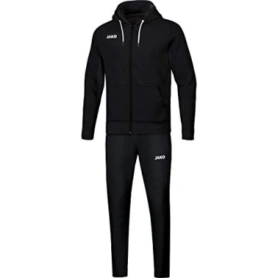 Imagen de JAKO Chándal Base con Capucha, Hombre, Negro, Extra Large