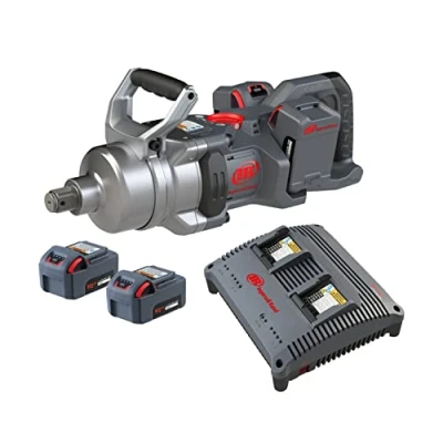 Imagen de Ingersoll Rand W9491 K4E EU Llave de Impacto Inalámbrica 1 20V, con Yunque Largo, Juego Baterías Iones Litio 5,0 Ah y Cargador Doble