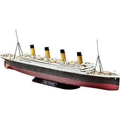 Imagen de Revell RMS Titanic vehículo Maqueta Barco, 10+ Años, Multicolor, 1:600/44,8 cm (05498)