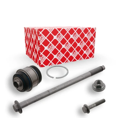 Imagen de febi BILSTEIN 34698 Silentblock Brazo de Suspension con material montaje añadido Plus Eje trasero izquierda, trasero, derecha 67 Caucho