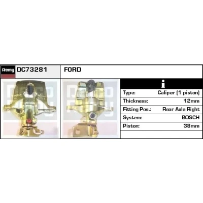 Imagen de Pinza de freno REMY DC73281