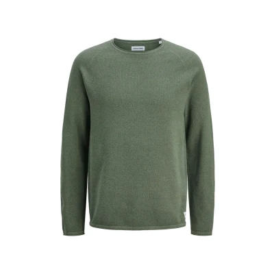 Imagen de Jack &amp; Jones Jjehill CREW NECK Jersey de punto, Hombre, Talla: Medium, Laurel wreath detail twist
