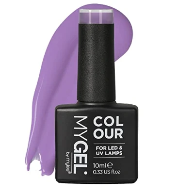 Imagen de MYLEE Esmalte de Uñas en Gel Semipermanente 10 ml [Lilac U A Lot ] UV/LED Nail Art Manicure Pedicure para Uso Profesional y Doméstico Larga Duración Fácil Aplicar
