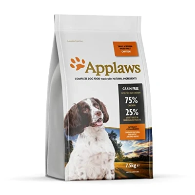 Imagen de Applaws Natural Complete Adult Chicken Pienso para perros de razas pequeñas y medianas 1 x 7.5kg Bolsa