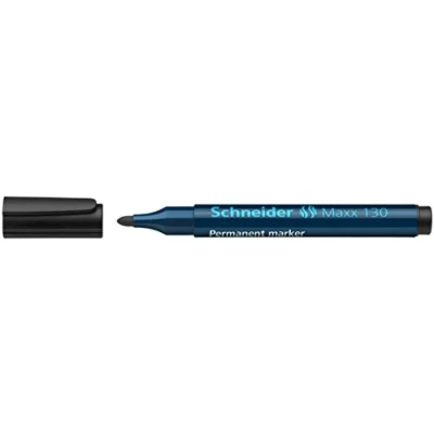 Imagen de Schneider 944896 Marcador permanente con punta redonda, color negro