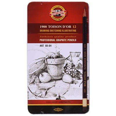 Imagen de KOH I NOOR TOISON D&#039;OR 8B 8H Graphite Pencil (Pack of 12)