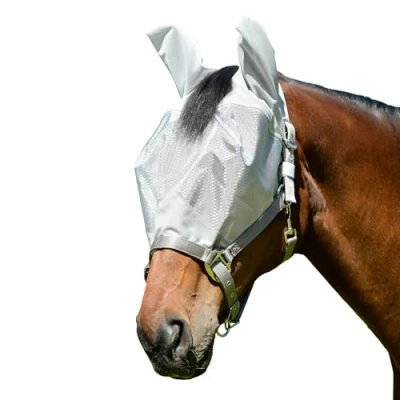 Imagen de Weatherbeeta ComFiTec Fly Mask Hexi Shield Dual