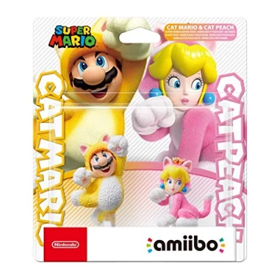 Imagen de amiibo Mario Felino y Peach Felina (pack 2 en 1)