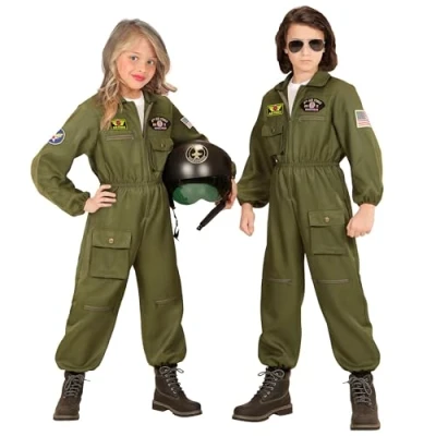 Imagen de &quot;FIGHTER JET PILOT&quot; (overalls) (158 cm / 11 13 Years)