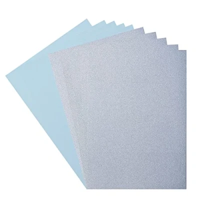 Imagen de Florence Cartulina (216 g/m²) y papel brillante (250 g/m²), azul claro, A4, 10 hojas, para álbumes de recortes, fabricación tarjetas, troquelado más manualidades