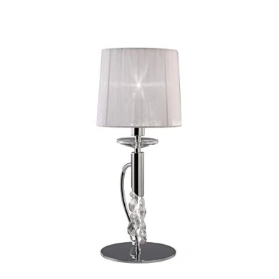Imagen de Mantra Iluminación Lámpara de mesa Lilja con pantalla seda
