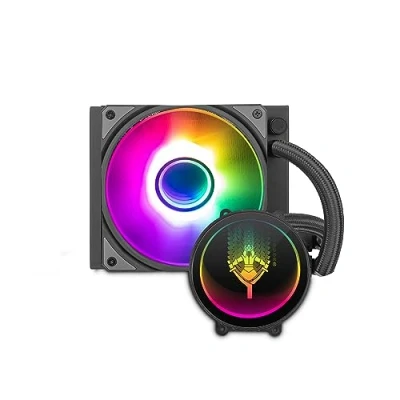 Imagen de Yeyian Sistema de Refrigeración Líquida para CPU Serie PC Gaming Ordenador Sobremesa Silencioso 1 Ventiladores RGB 120mm 2000 RPM (Nuevo 2023)