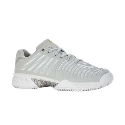 Imagen de K SWISS Express Light 2 Zapatillas de tenis para tierra batida, Mujer, Talla: 41, Hellgrau weiss limette Zapatos